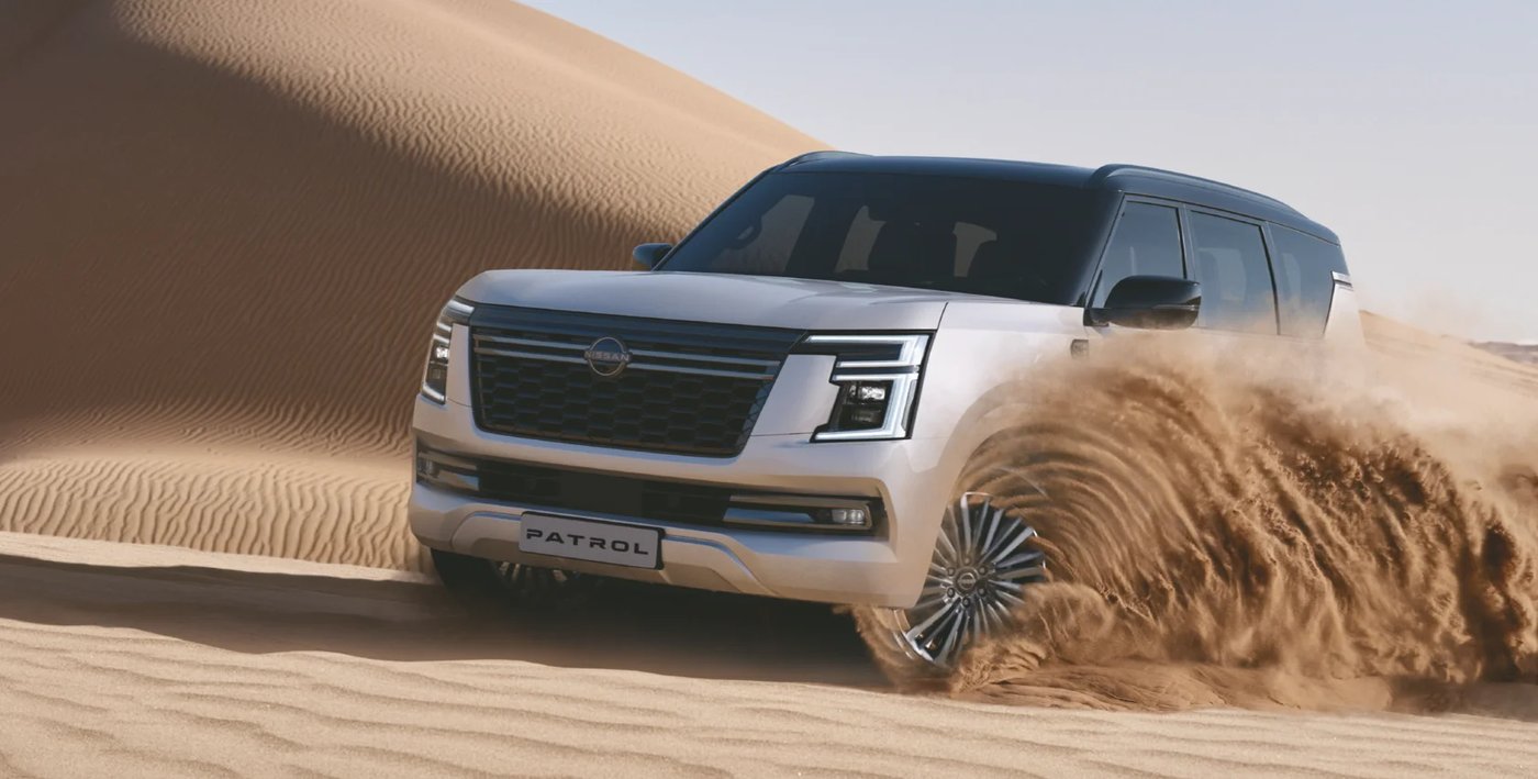 Nissan Patrol на бездорожье
