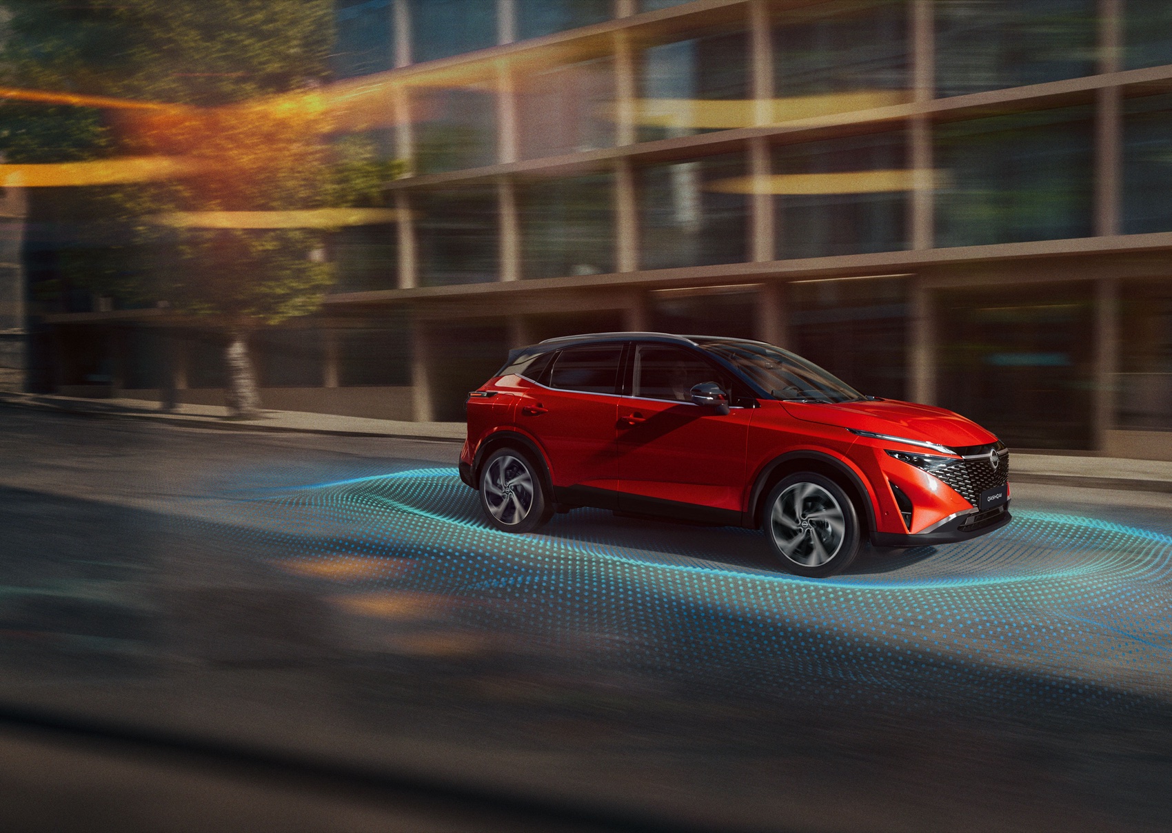 Nissan Qashqai: системы кругового обзора и датчики безопасности